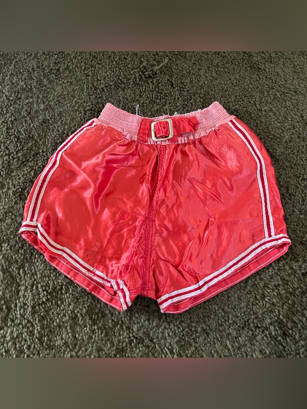 Vintage 50s Satin Athletic Shorts size M